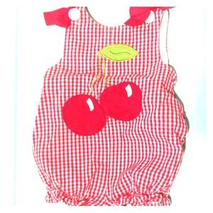 6 month ruffle butt well made onsie